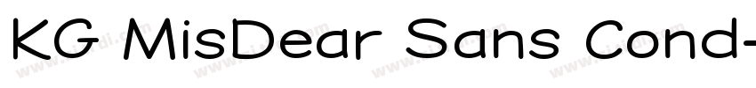 KG MisDear Sans Cond字体转换 KG MisDear Sans Cond字体转换